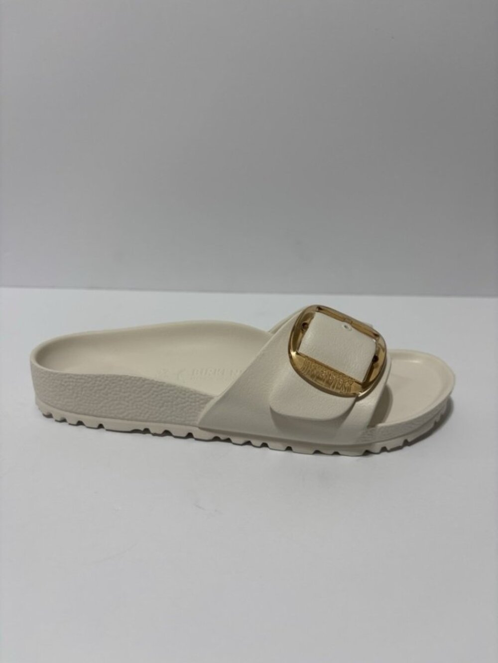 Birkenstock Women’s Madrid Eva Big Buckle Sandals White, Size EUR 37, US 6 M